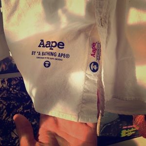 Hello, I have a size Medium AAPE shirt for sale.